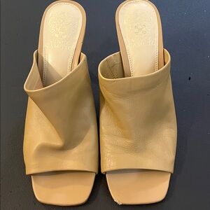 Vince Camuto Camel Mules for Women